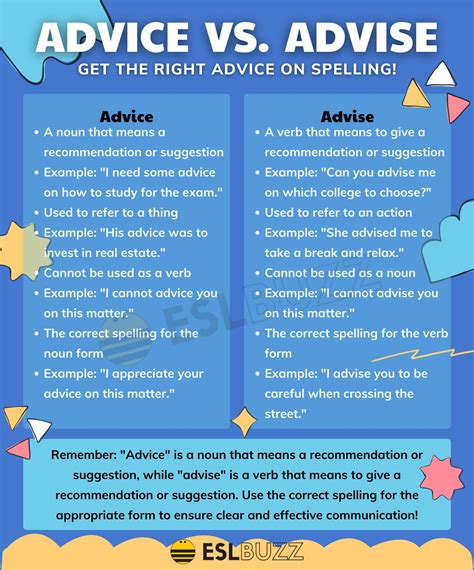 Advice .